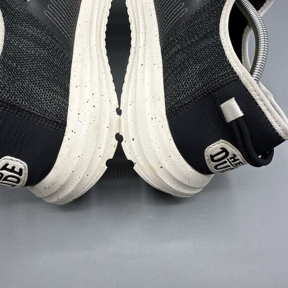 Hey Dude Sirocco Sport Mode Black Mesh Slip-On Casual Shoes Men's Size 13 - Picture 10 of 14